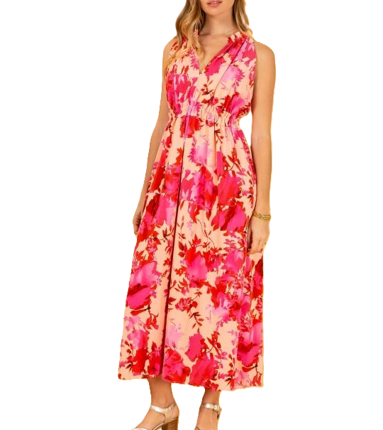 Robe rose