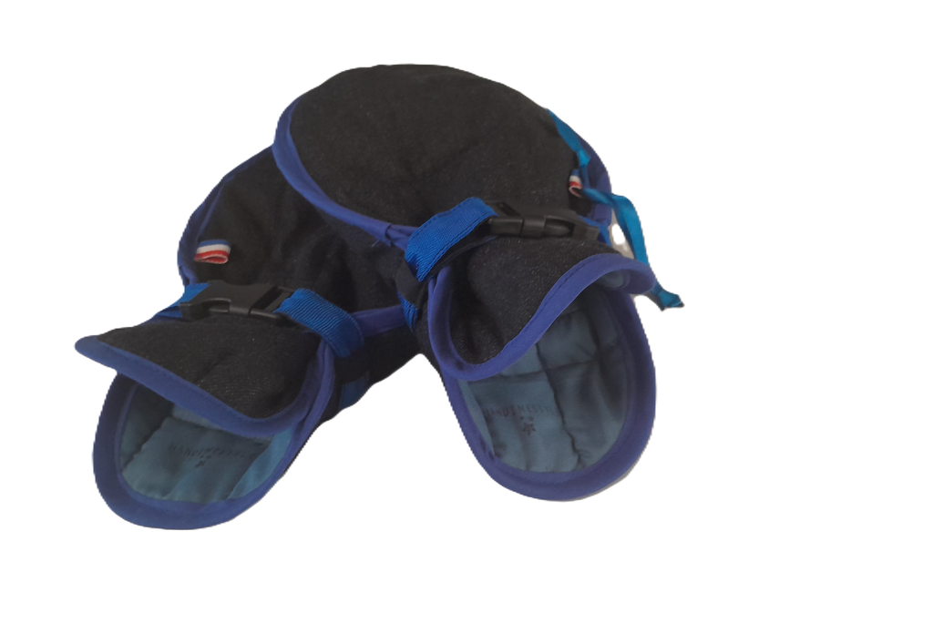 Moufles jeans anti-griffures