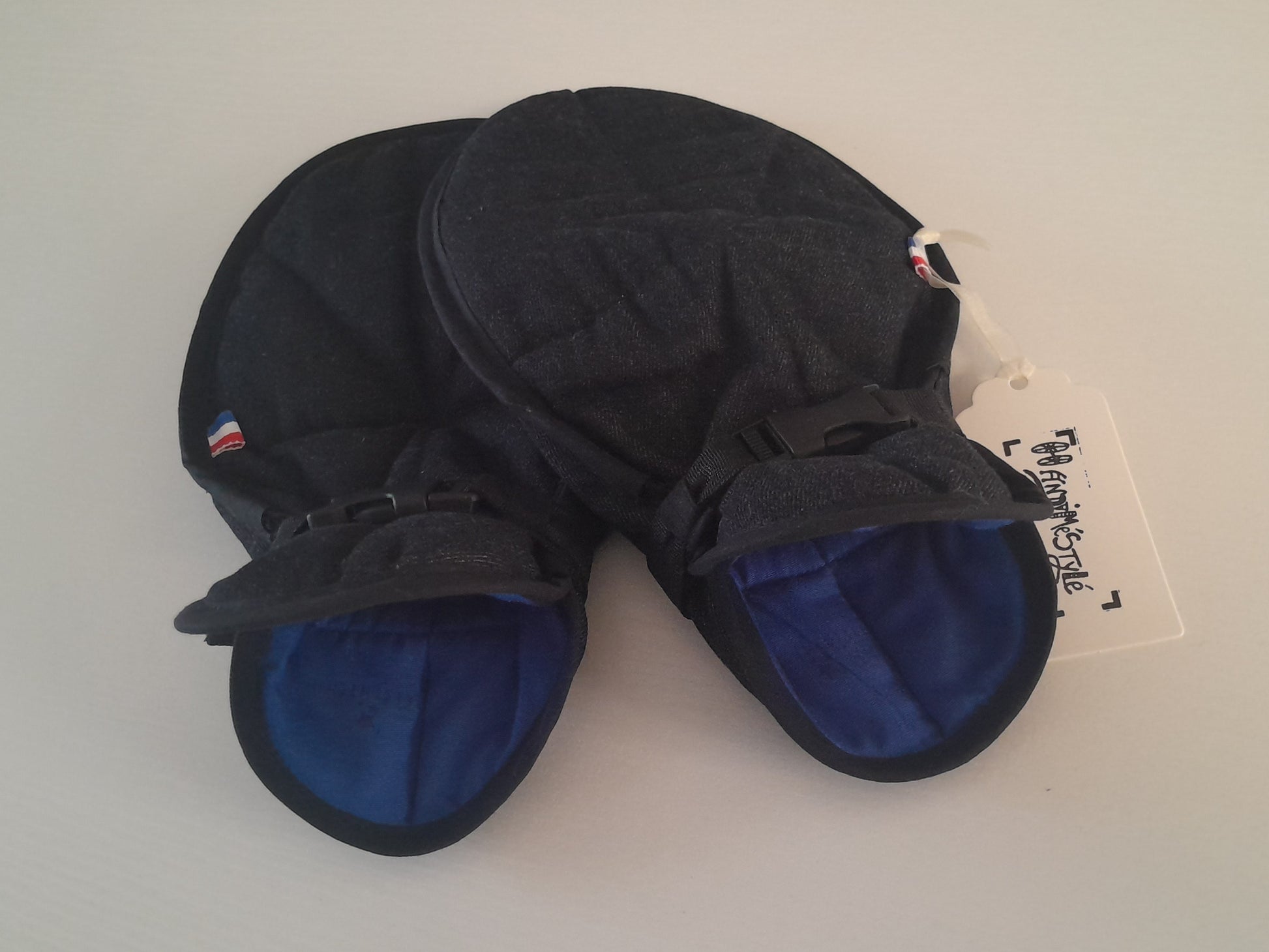 Moufles jeans anti-griffures