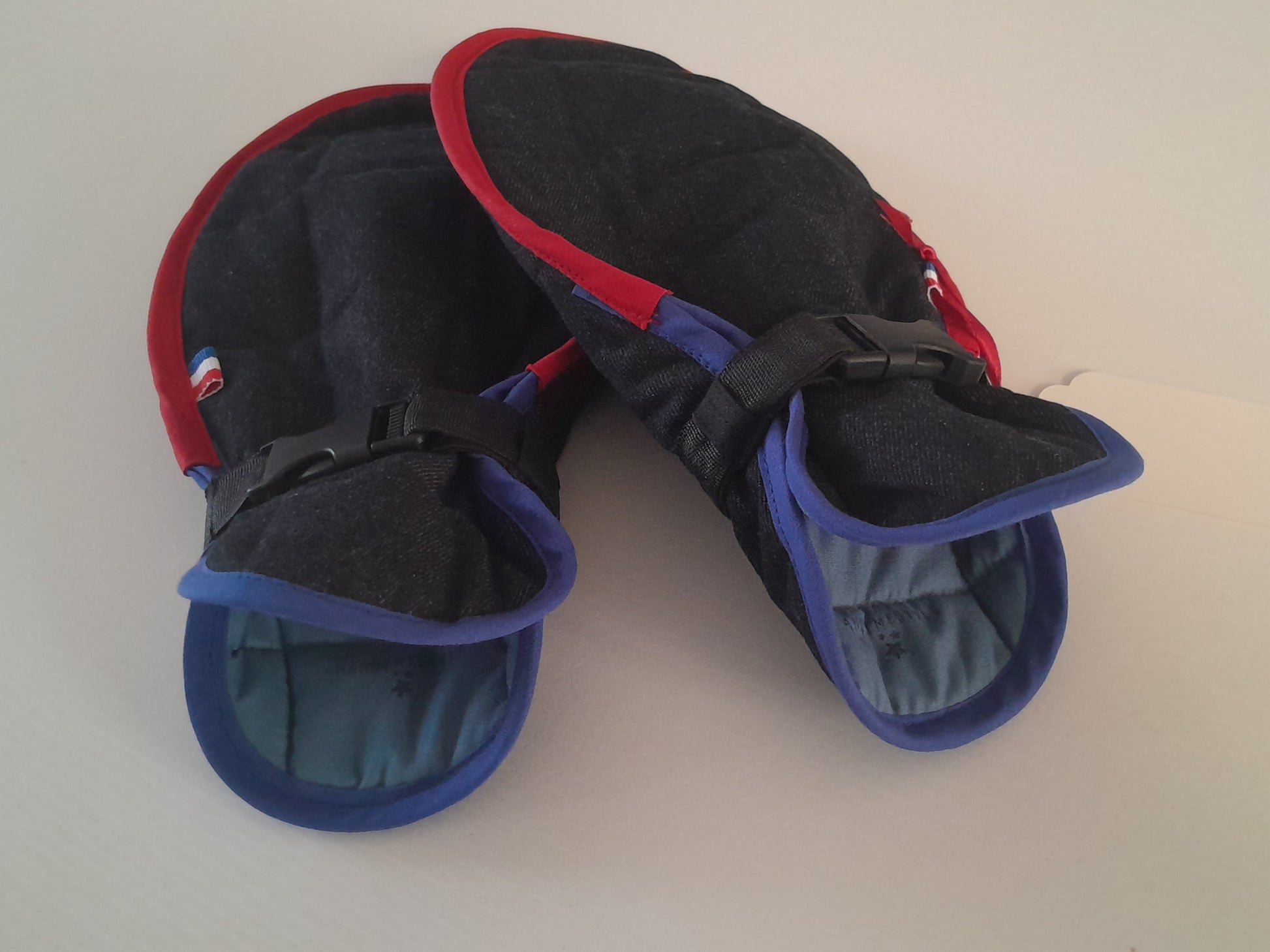 Moufles jeans anti-griffures