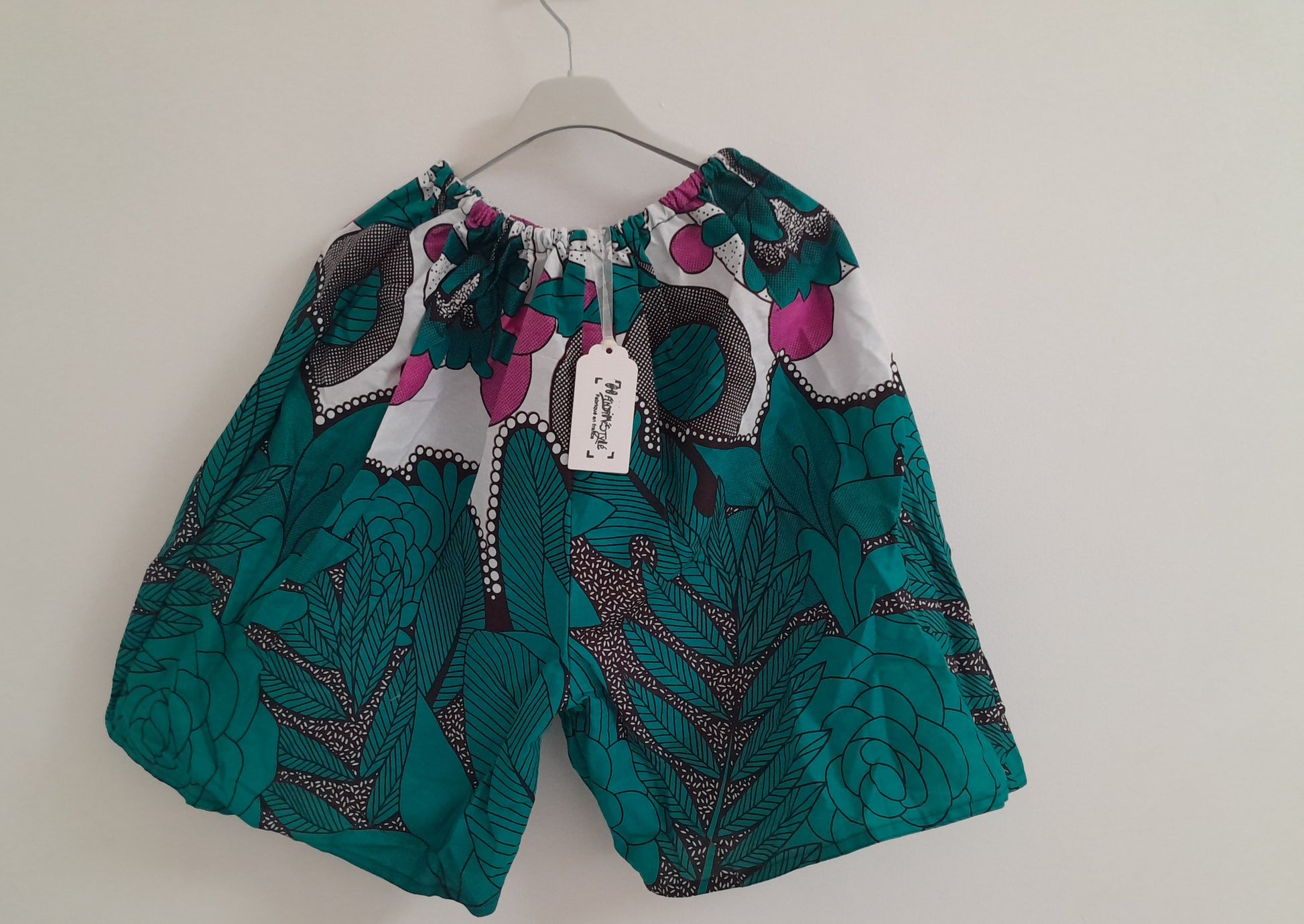 Jupe culotte en wax