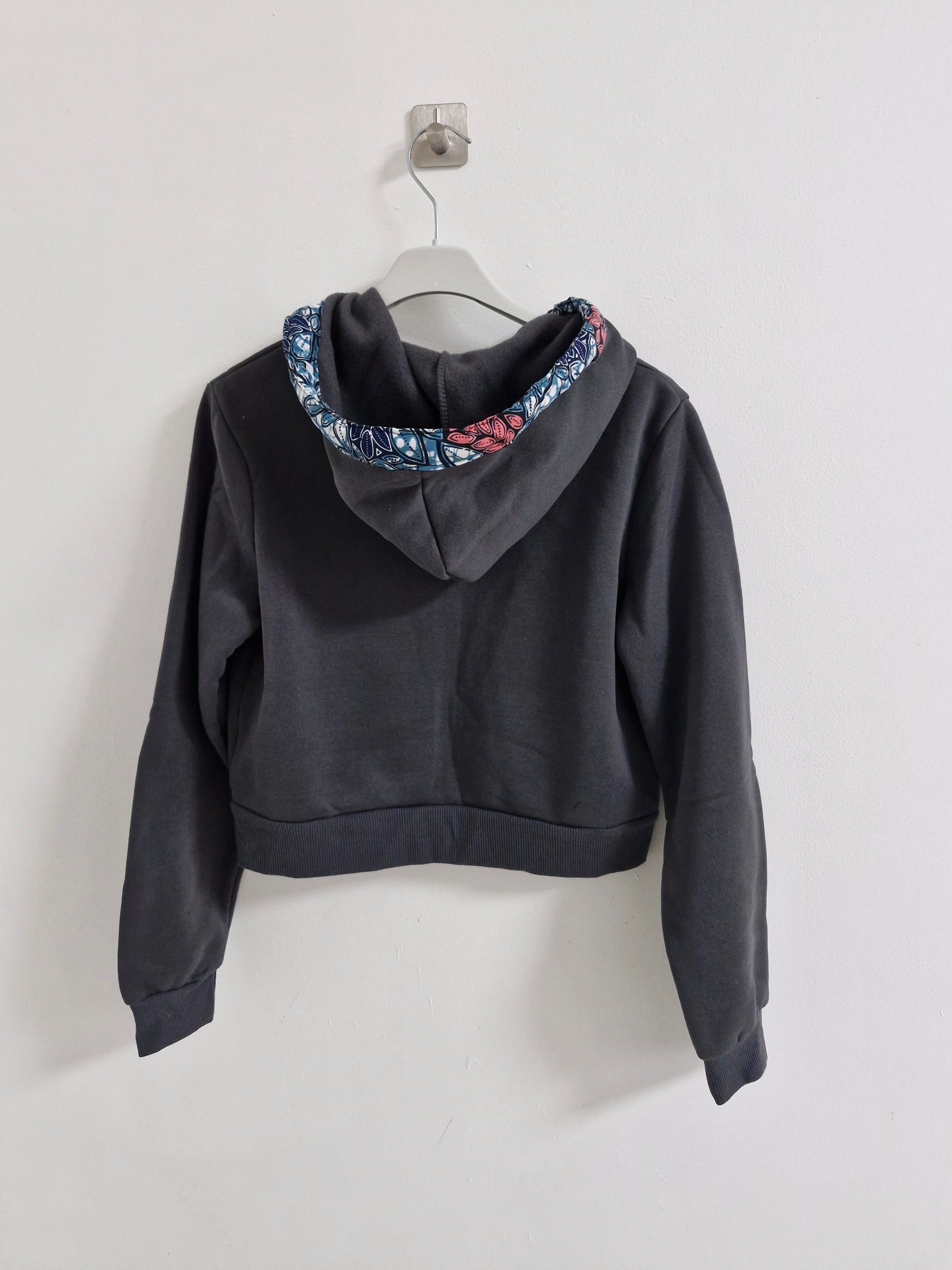 Gilet wax à capuche