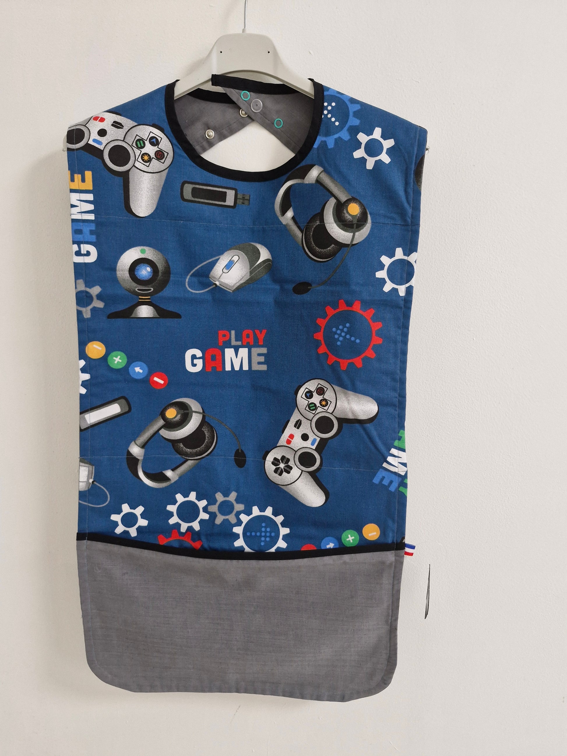 Bavoir adulte playstation