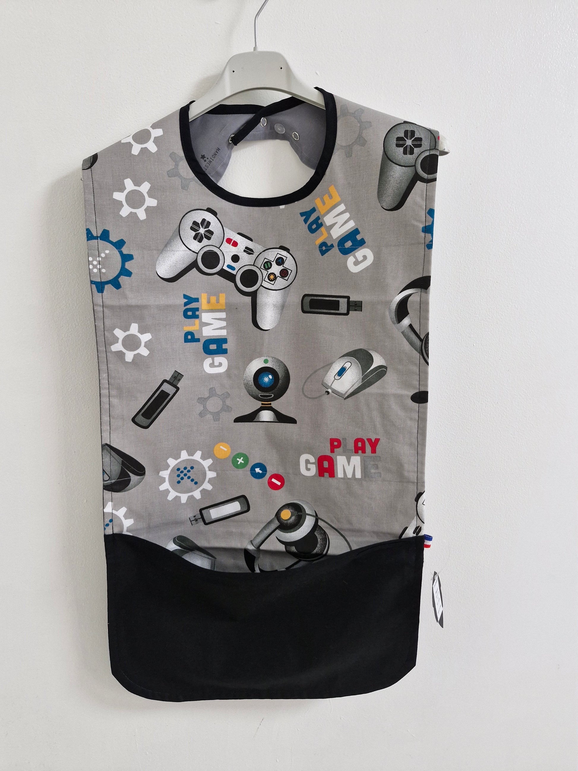 Bavoir adulte playstation