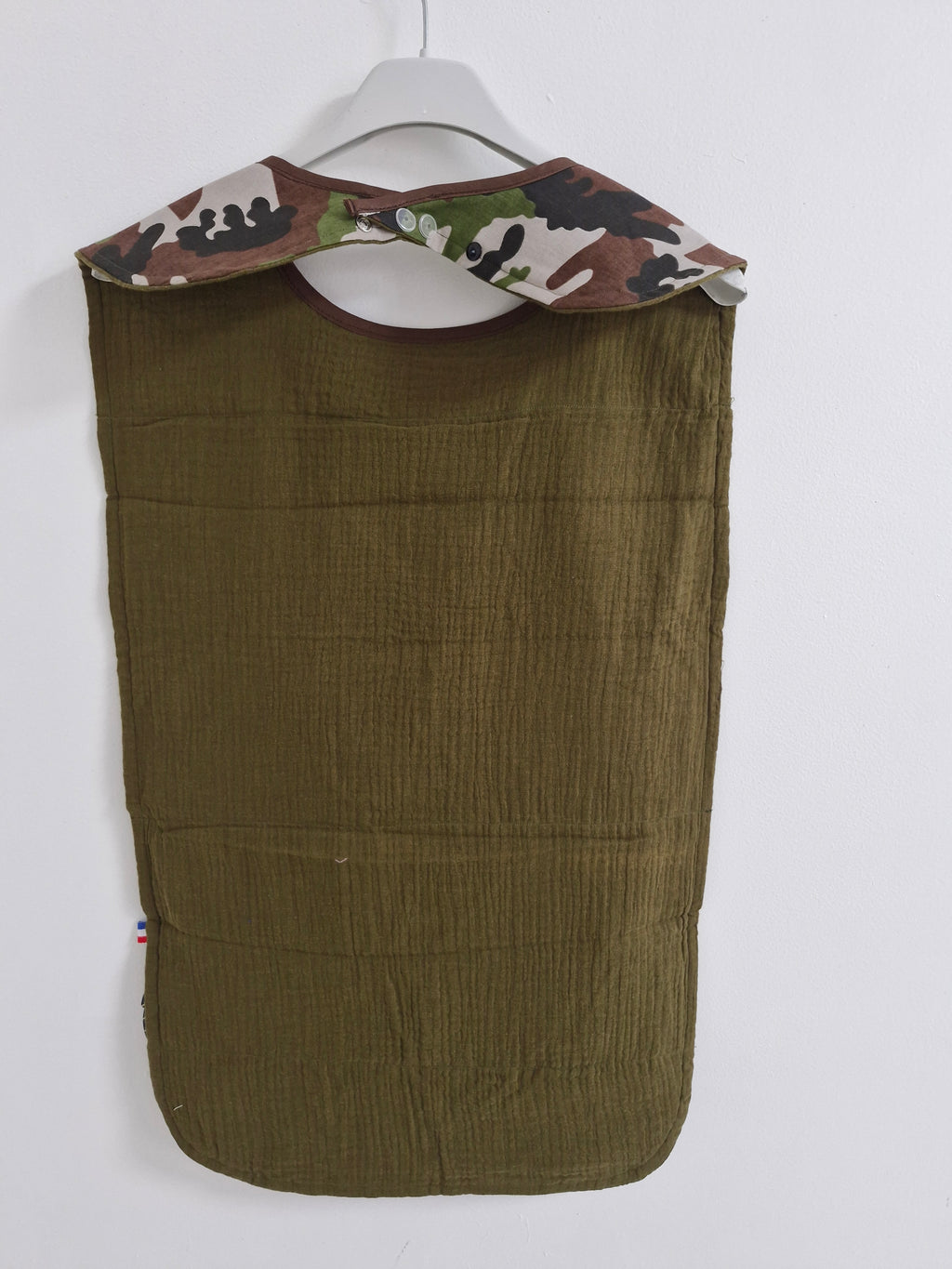 Bavoir adulte camouflage