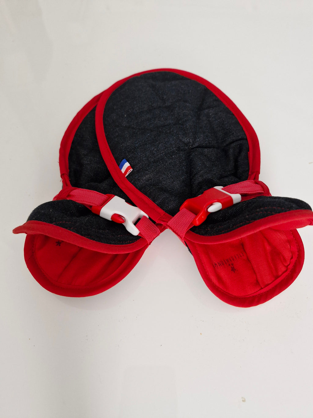 Moufles jeans anti-griffures