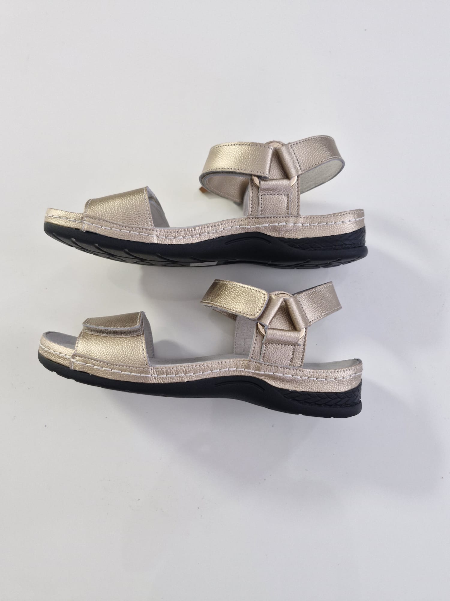 Sandales confort cuir