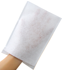 Gants de toilette jetable