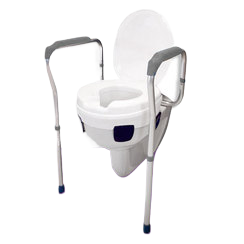 Cadre de relevage pour toilette