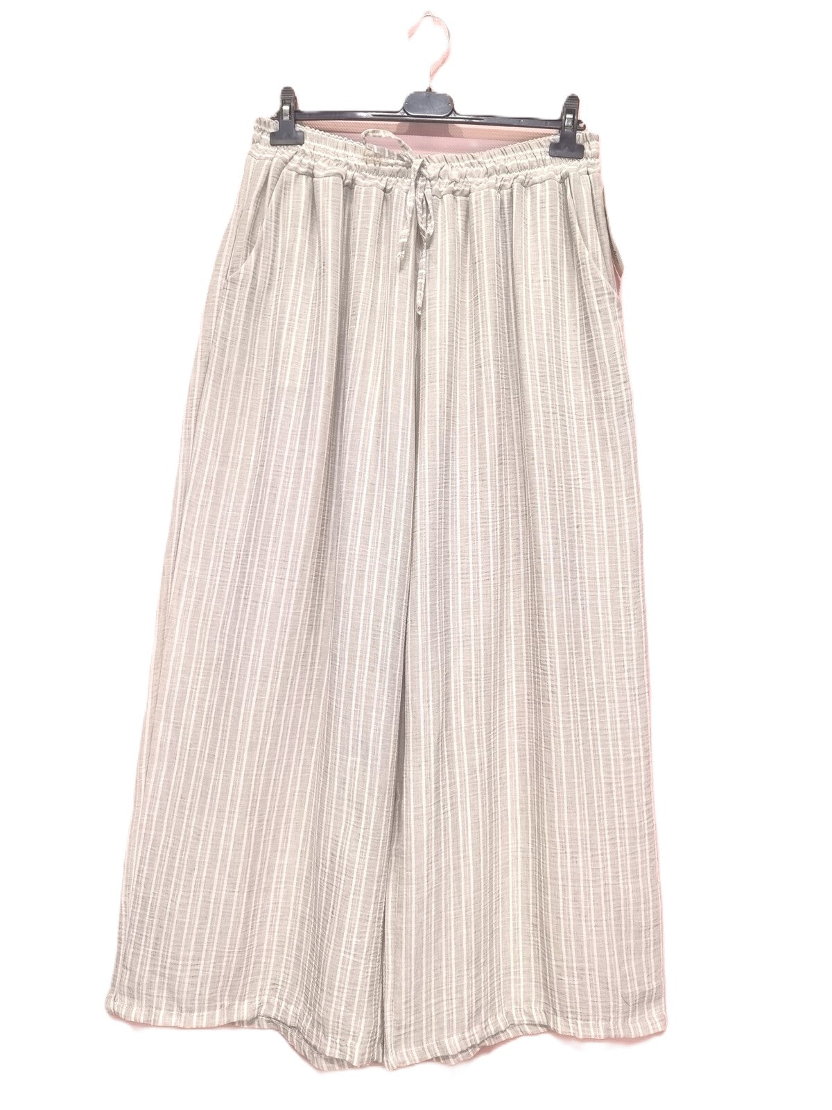 Pantalon en lin large