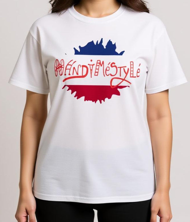 T-shirt france handiméstylé