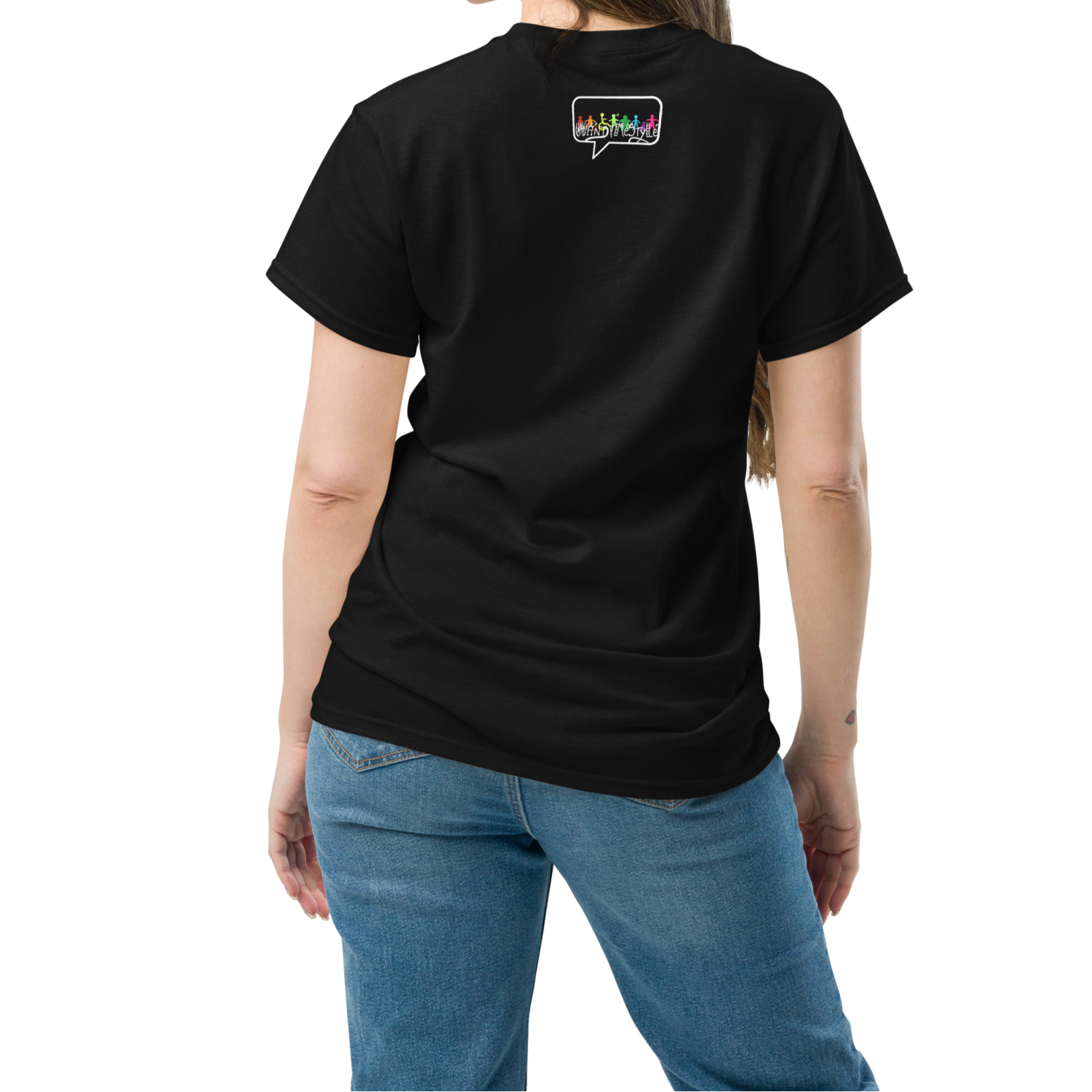T-shirt  unisexe handiméstylé