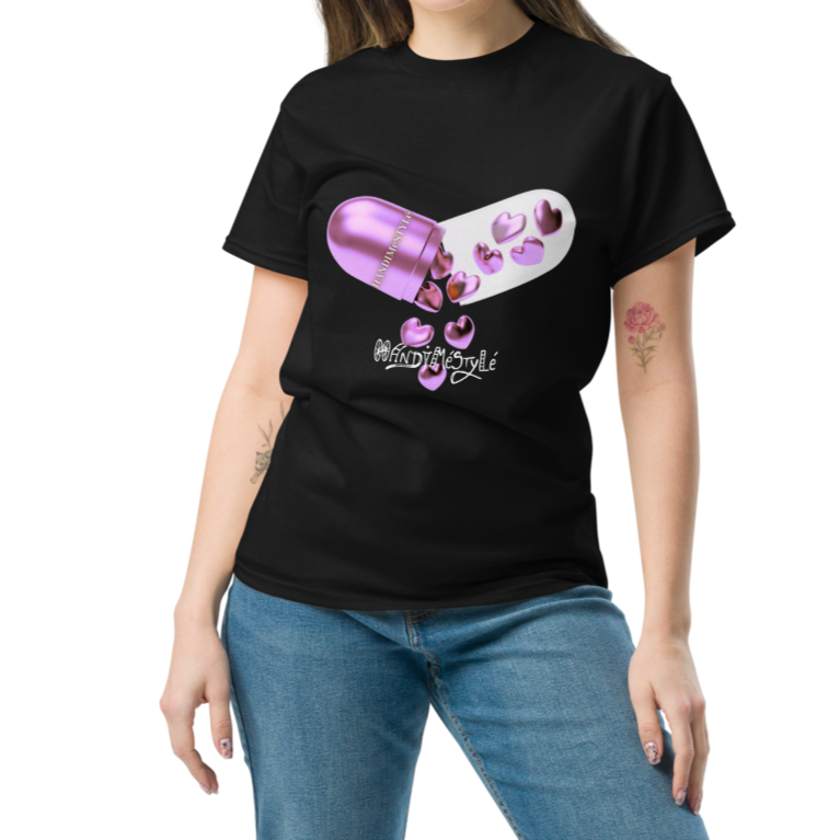 T-shirt gélule femme