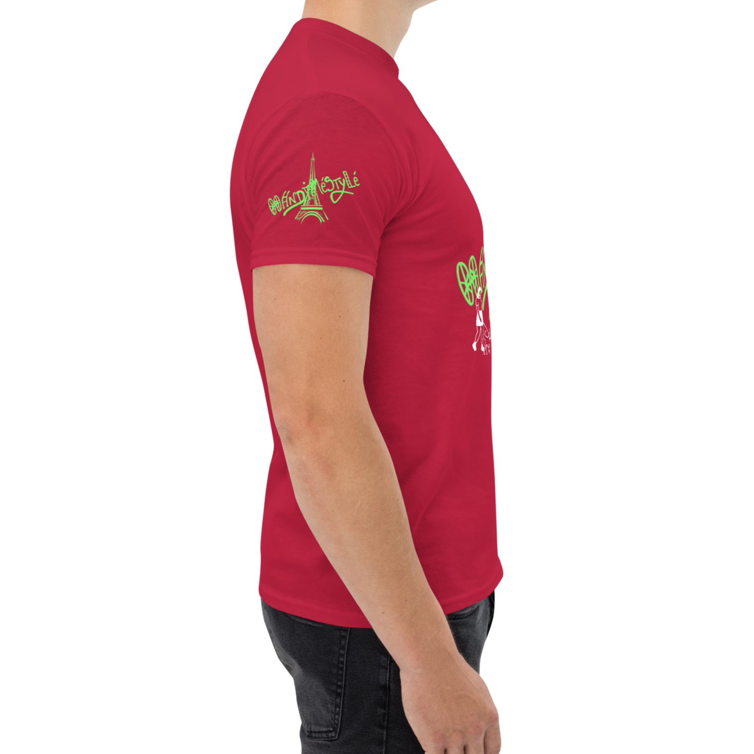 T-shirt paris handiméstylé