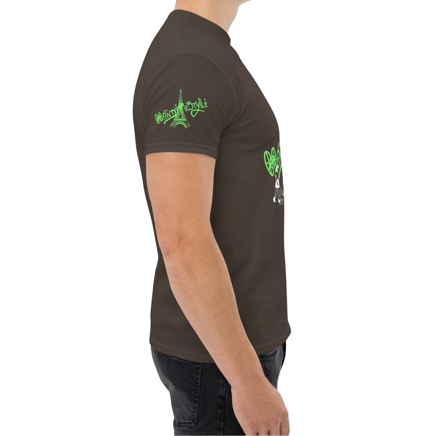 T-shirt paris handiméstylé