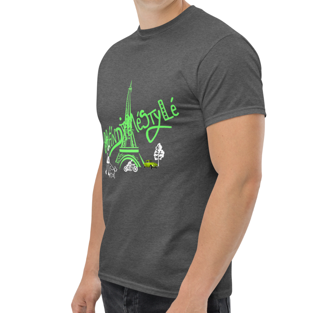T-shirt paris handiméstylé