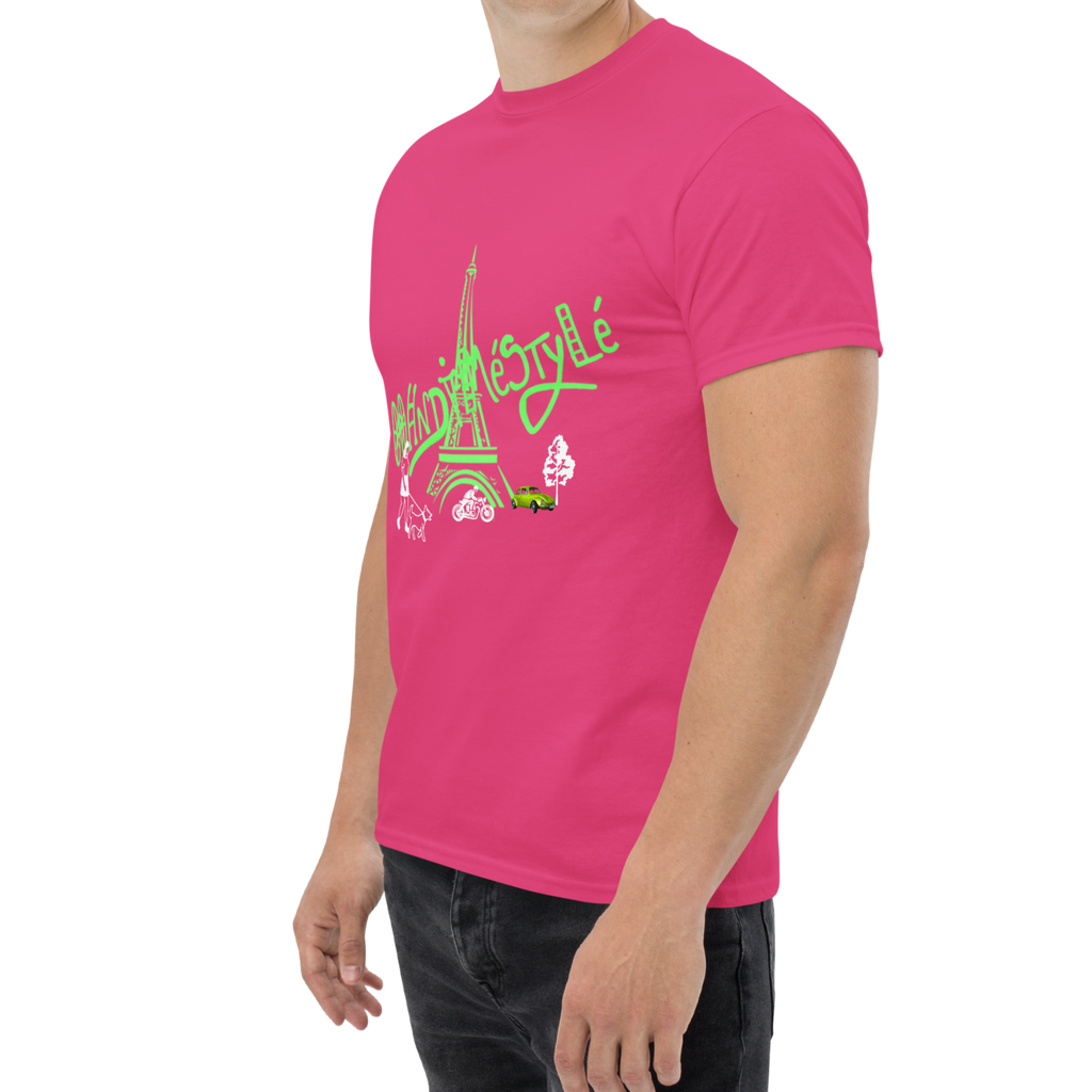T-shirt paris handiméstylé