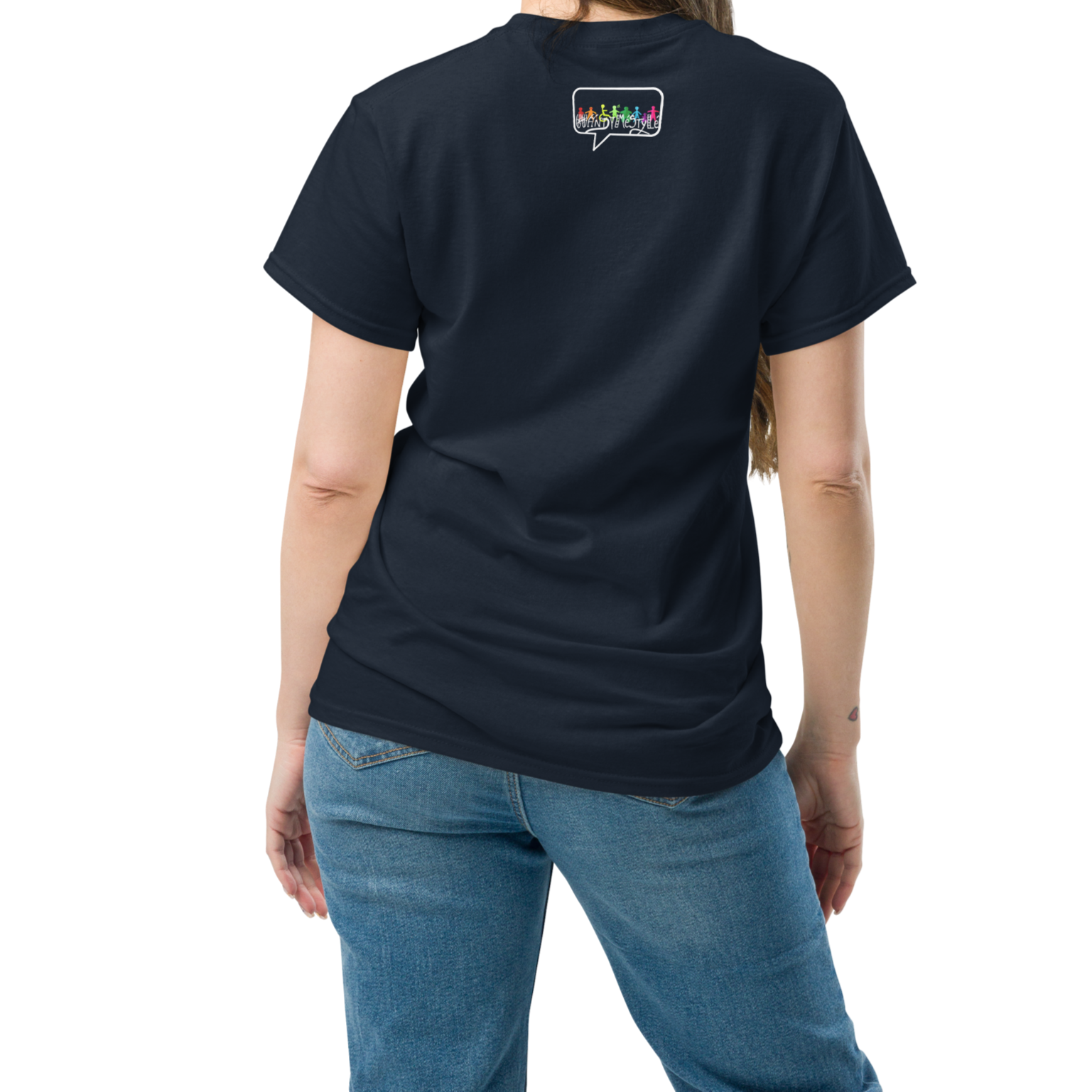 T-shirt  unisexe handiméstylé