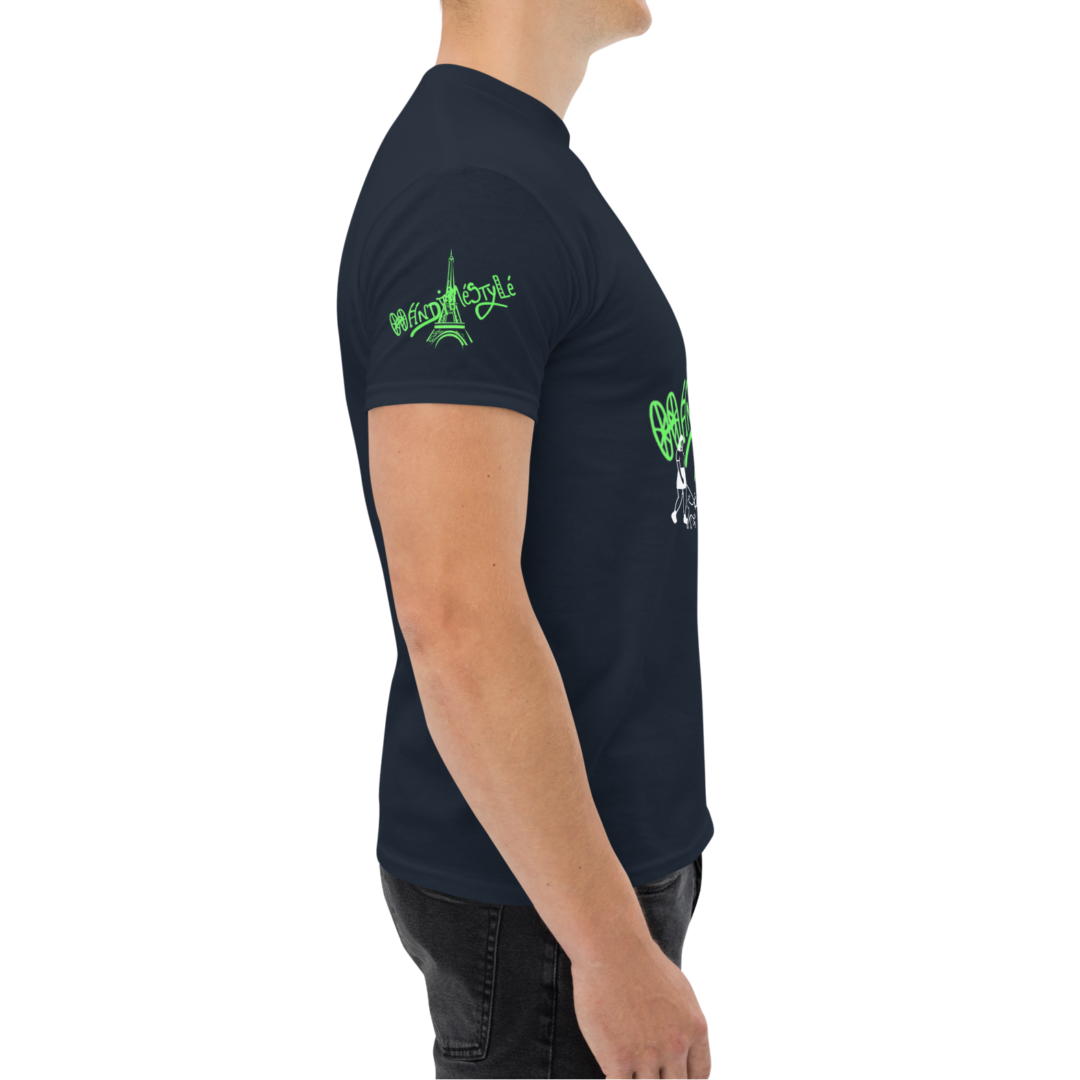 T-shirt paris handiméstylé