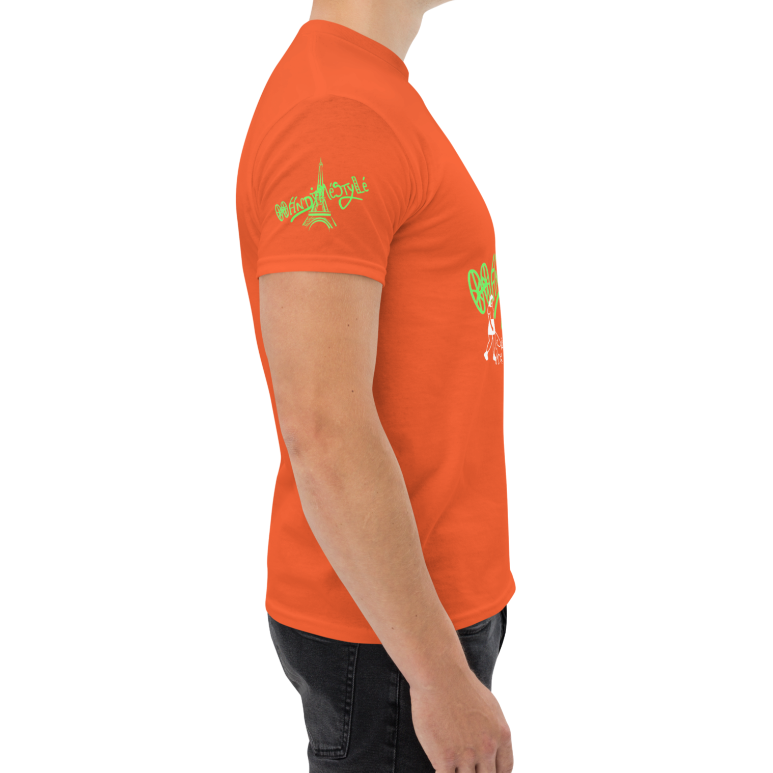 T-shirt paris handiméstylé