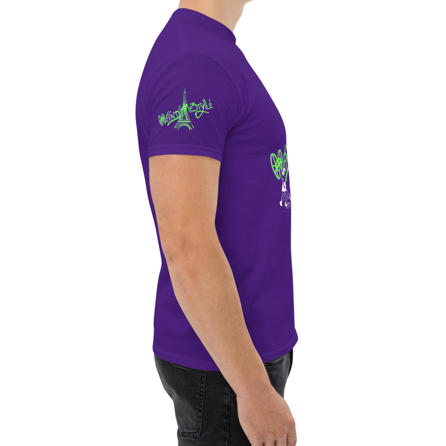 T-shirt paris handiméstylé