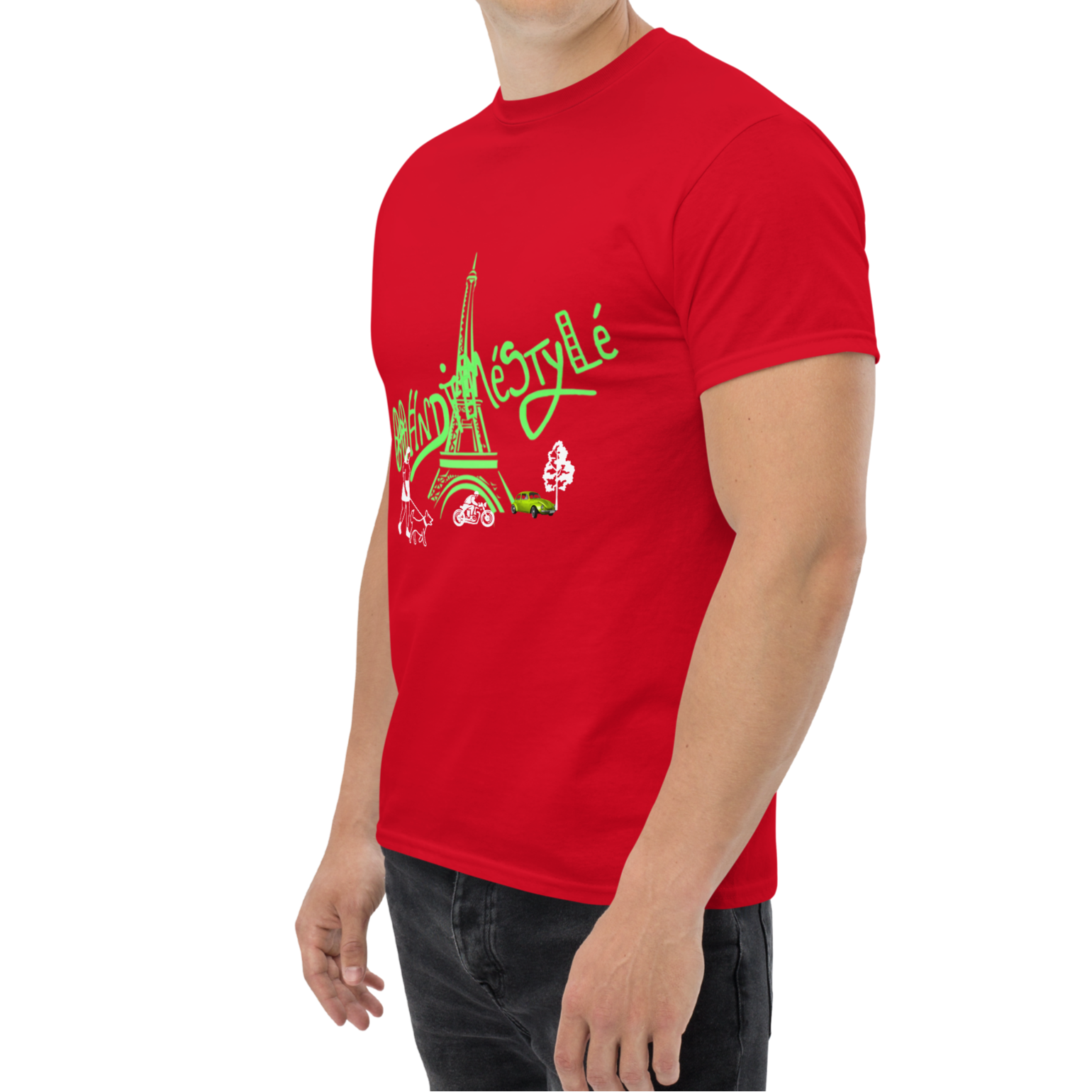 T-shirt paris handiméstylé