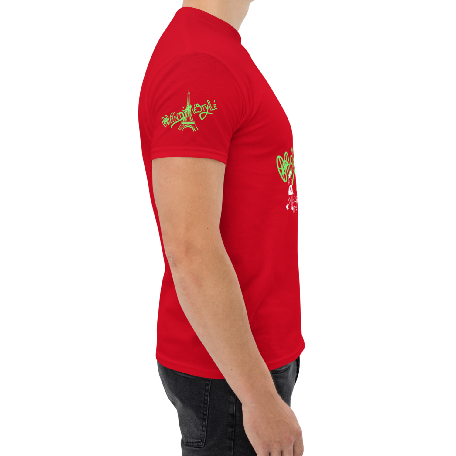 T-shirt paris handiméstylé