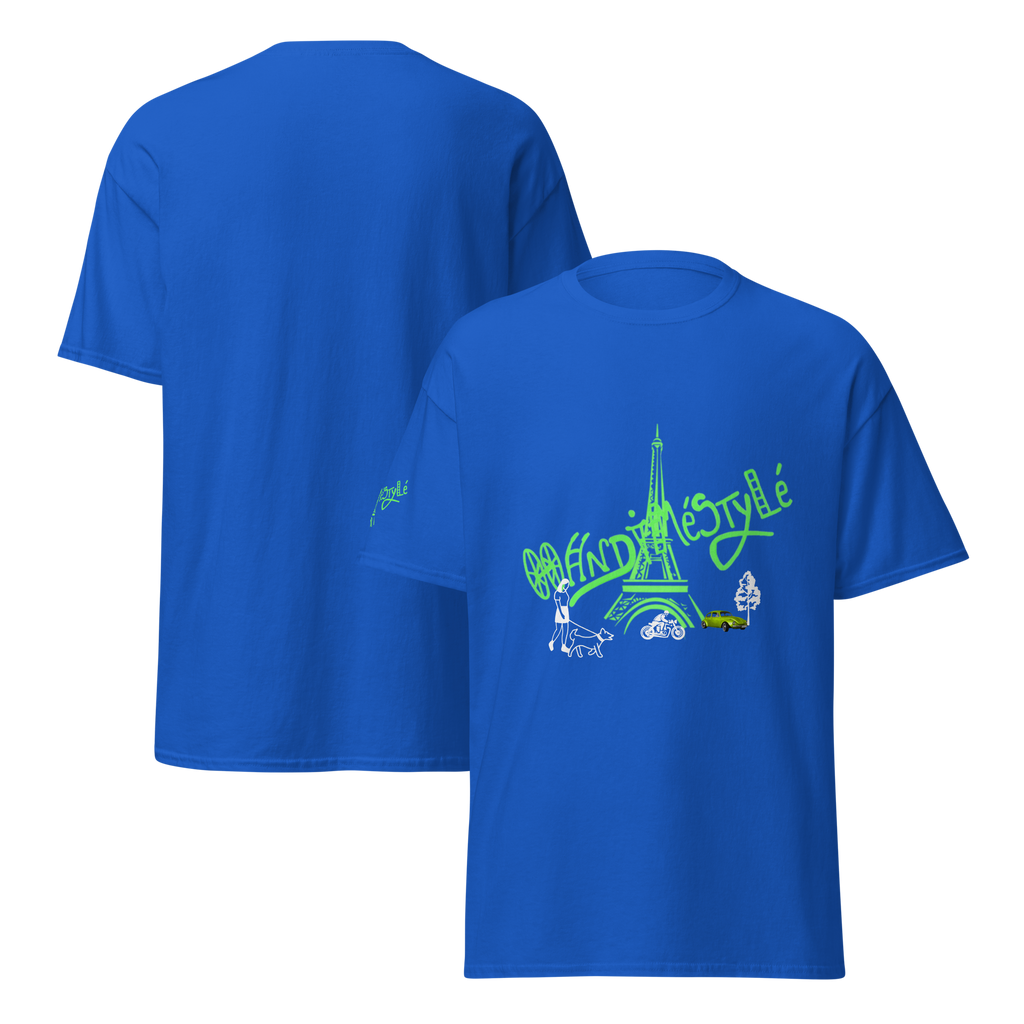 T-shirt paris handiméstylé