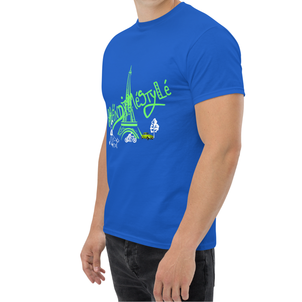 T-shirt paris handiméstylé