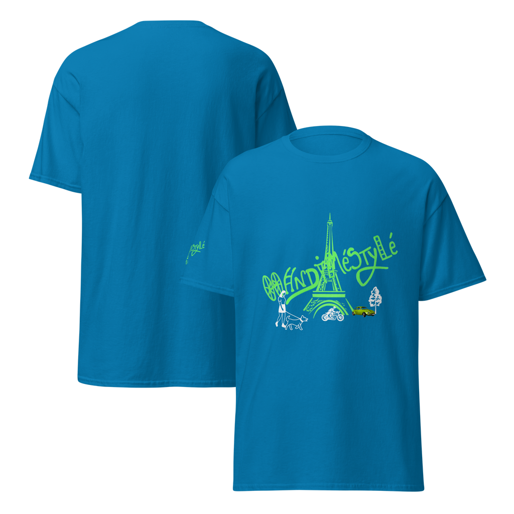 T-shirt paris handiméstylé