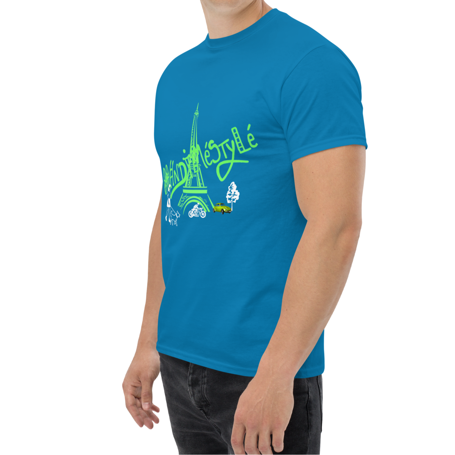 T-shirt paris handiméstylé