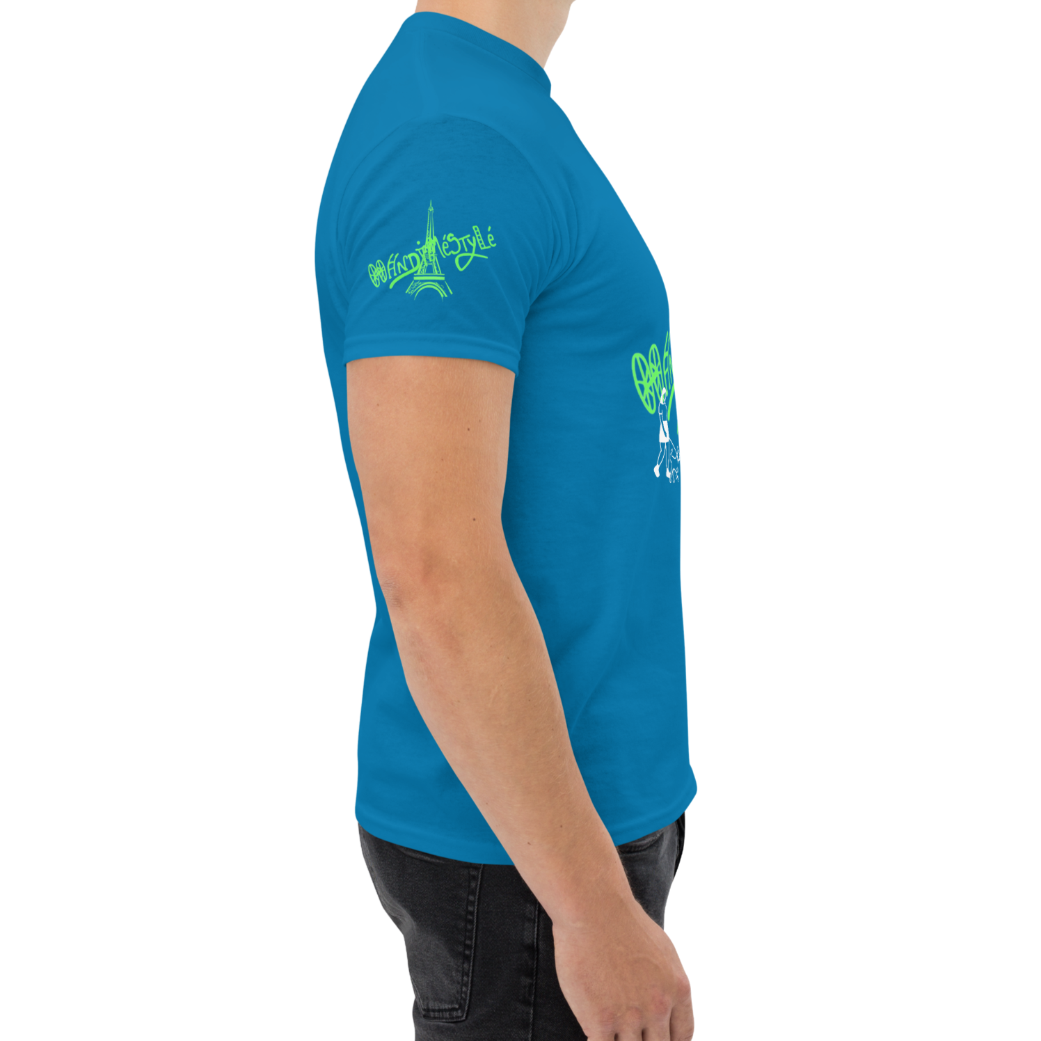 T-shirt paris handiméstylé