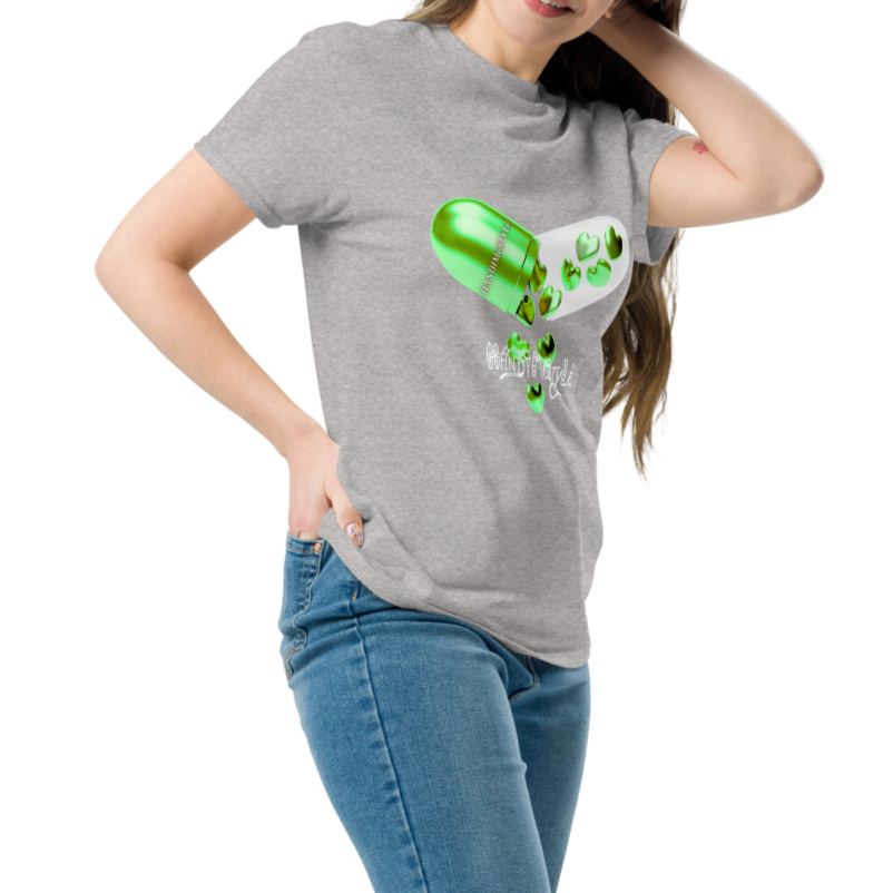 T-shirt gélule femme