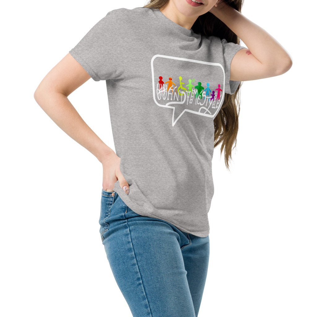 T-shirt  unisexe handiméstylé