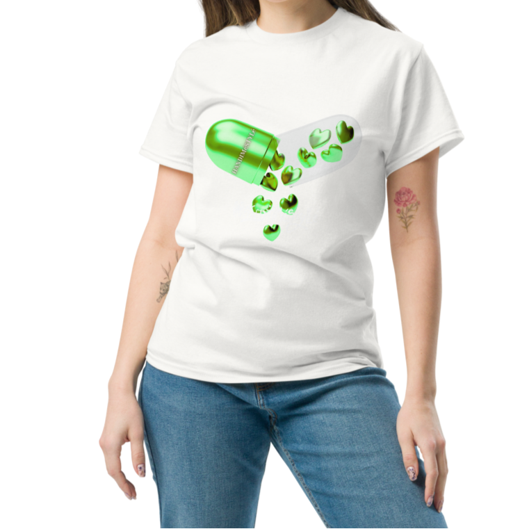 T-shirt gélule femme